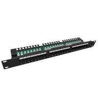 TW 1U patch-panel cat.6 UTP, 24 porturi