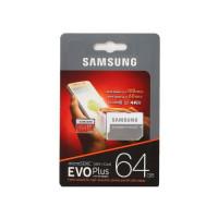 Карта памяти Samsung EVO Plus (скорость чтения/записи 100/60MB/s)
