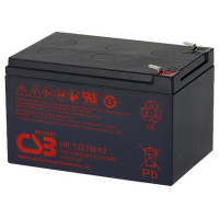 Battery for UPS CSB HR1251W F2 (12Ah 12V)