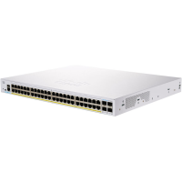 Коммутатор Cisco CBS250 Smart 48-port GE, PoE, 4x10G SFP+