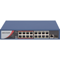 Switch PoE Hikvision DS-3E0318P-E/M, 16 porturi