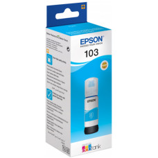 Ink Epson,103 (T00S24A) EcoTank Cyan Ink Bottle