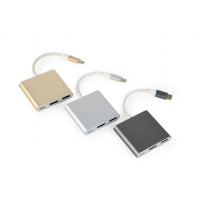 Gembird HDMI/USB/Type-C Adapter
