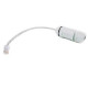 RJ45 Cable Gland Feed-Thru Waterproof Jack — Shielded Grounded Connector with 7-inch Cable