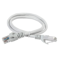 ITK Patch cord (patch cord) cat.5E UTP 5m gray
