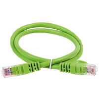  ITK Patch cord (patch cord) cat.6 UTP 1m green