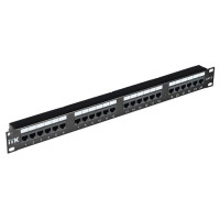 ITK 1U patch-panel cat.6 UTP, 24 porturi (Dual)
