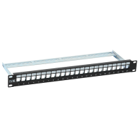 ITK 1U Modular FTP Patch Panel 24 Ports