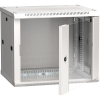 Dulap Rack de perete 6U/565*450 mm ușă din sticlă, WTC06U45DE.01