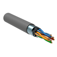  ITK Twisted pair F/UTP cat.5E 4x2x24AWG solid PVC gray (305m)