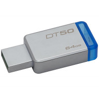 Kingston DataTraveler 50 64GB USB 3.0 Flash Drive