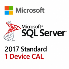 Microsoft SQL Server Device CAL 2017 Single Language (корпоративная OLP лицензия на 1-го пользователя)