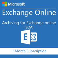Exchange Online Archiving for Exchange Online (monthly subscription for 1 user)
