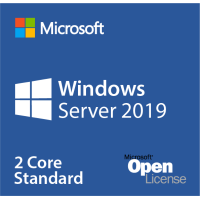 Microsoft Windows Server Standard Core 2019 Single Language (licenta corporativa OLP pentru 2 nuclee fizice)