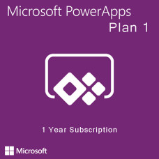 Microsoft PowerApps Plan 1 (annually subscription for 1 user)