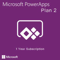 Microsoft PowerApps Plan 2 (annually subscription for 1 user)