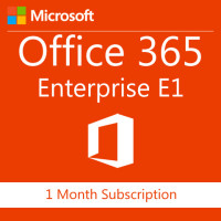 Office 365 Enterprise E1 (subscribție lunară pentru 1 utilizator)
