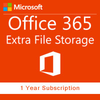 Office 365 Extra File Storage (annually subscription for 1 user)