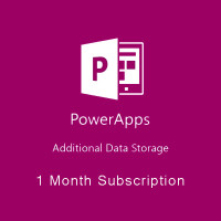 PowerApps Additional Data Storage (ежемесячная подписка на 1-го пользователя)