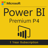 Power BI Premium P4 (subscriptie anuala pentru 1 utilizator)
