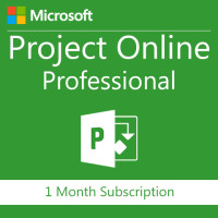 Project Online Professional (monthly subscription for 1 user)
