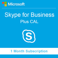 Skype for Business Plus CAL (ежемесячная подписка на 1-го пользователя)