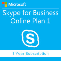 Skype for Business Online (Plan 1) (subscriptie anuala pentru 1 utilizator)