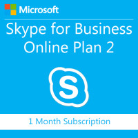 Skype for Business Online (Plan 2) (subscribție lunară pentru 1 utilizator)