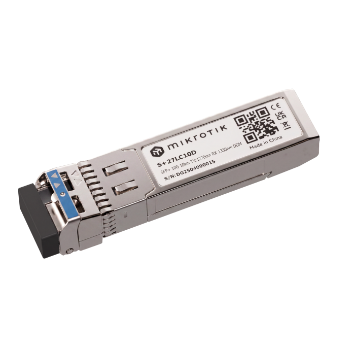 MikroTik S+2733LC10D SFP+ BiDi Pair 10G Single-Mode