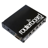 Black aluminium indoor case MikroTik CA150