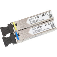 Пара SFP трансиверов Mikrotik S-3553LC20D