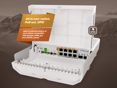 MikroTik netPower Lite 8P