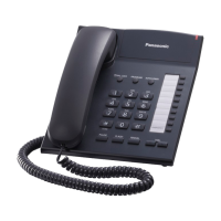 Проводной телефон Panasonic KX-TS2382UAB, Черный