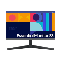 23,8" Monitor Samsung S24C330, IPS 1920x1080 FHD, Gri Închis