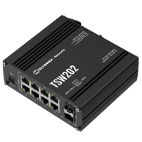 Teltonika TSW202 Industrial L2 Managed Switch POE+, 2 SFP Ports