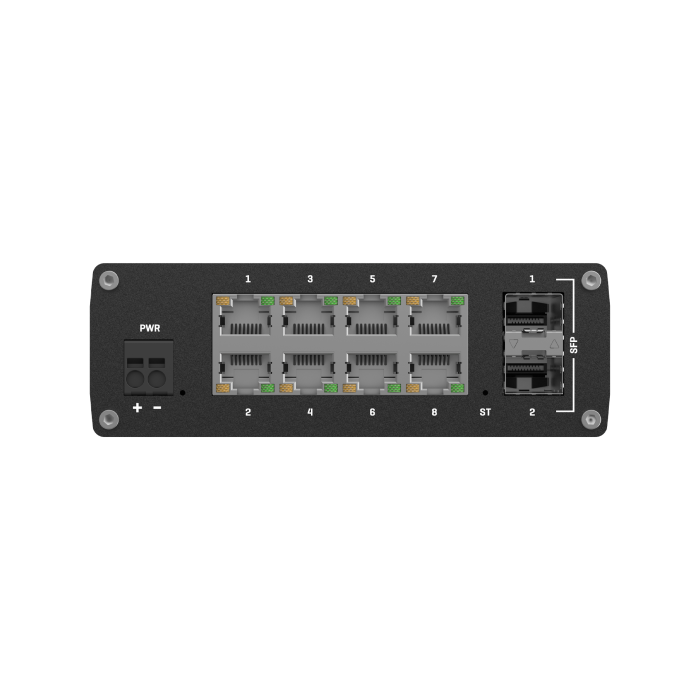Teltonika TSW212 Industrial Switch — Ethernet Networking for IoT and Industrial Applications