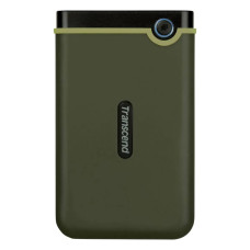 Внешний портативный HDD Transcend StoreJet 25M3G 2 ТБ USB 3.1 Military Green