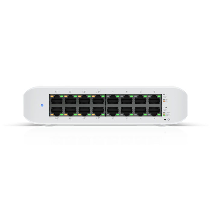 Ubiquiti USW-Lite-16-PoE — Professional Lite 16 PoE Switch for SMB Networks