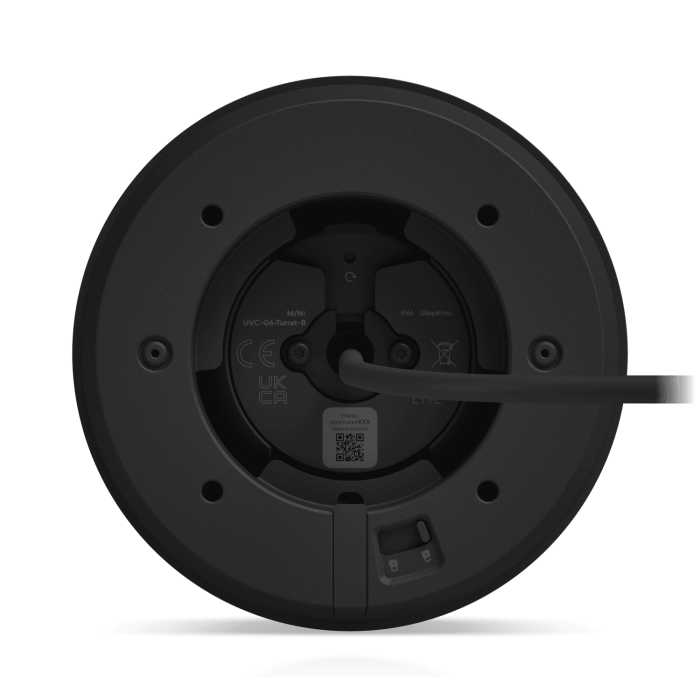 Ubiquiti G6 Turret – Professional AI 4K Surveillance Camera for Business Security