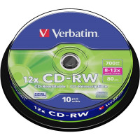 CD-RW диск Verbatim 10x
