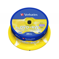 Носитель информации Verbatim DataLifePlus DVD+RW 4.7GB