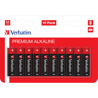 Щелочные батарейки Verbatim AA, 10 шт