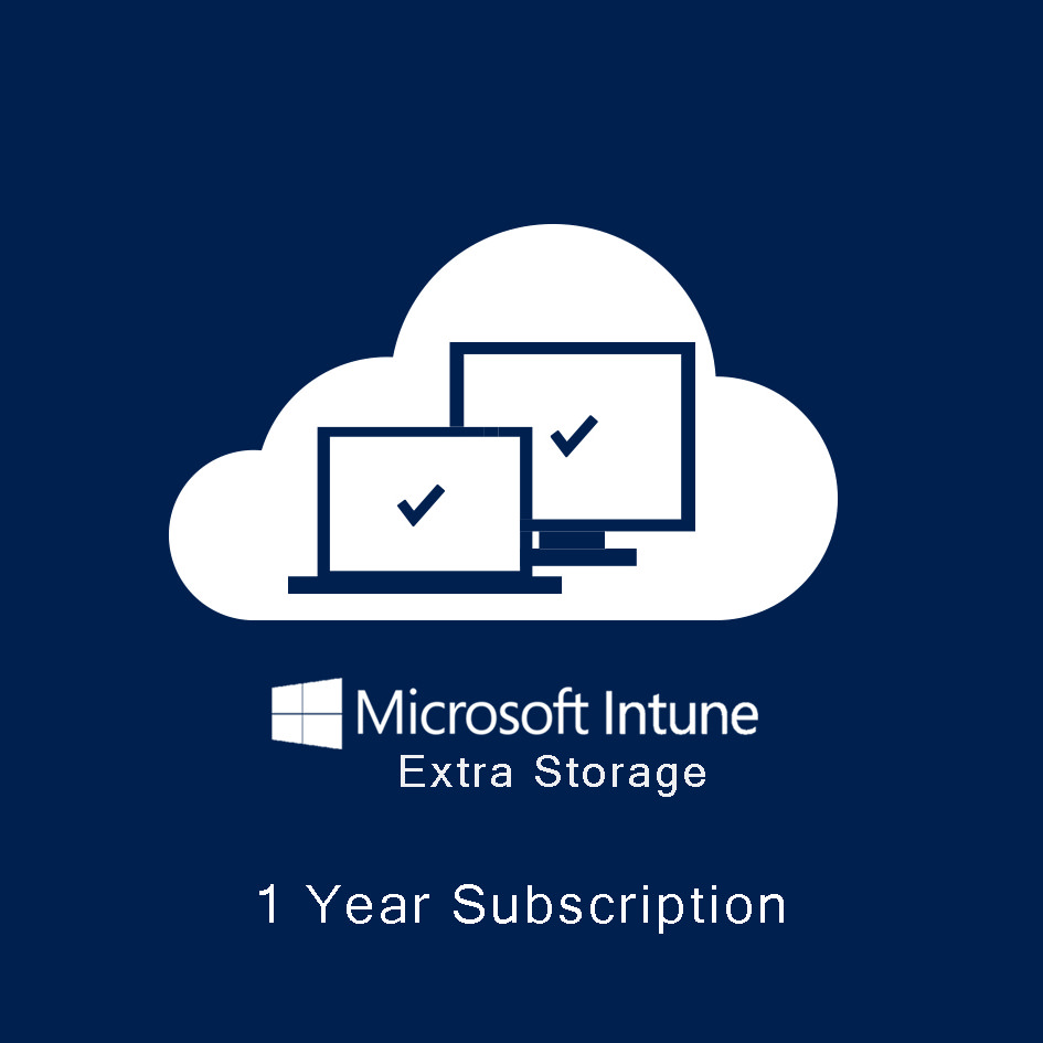 Microsoft Intune™ Extra Storage (annually subscription for 1 user ...