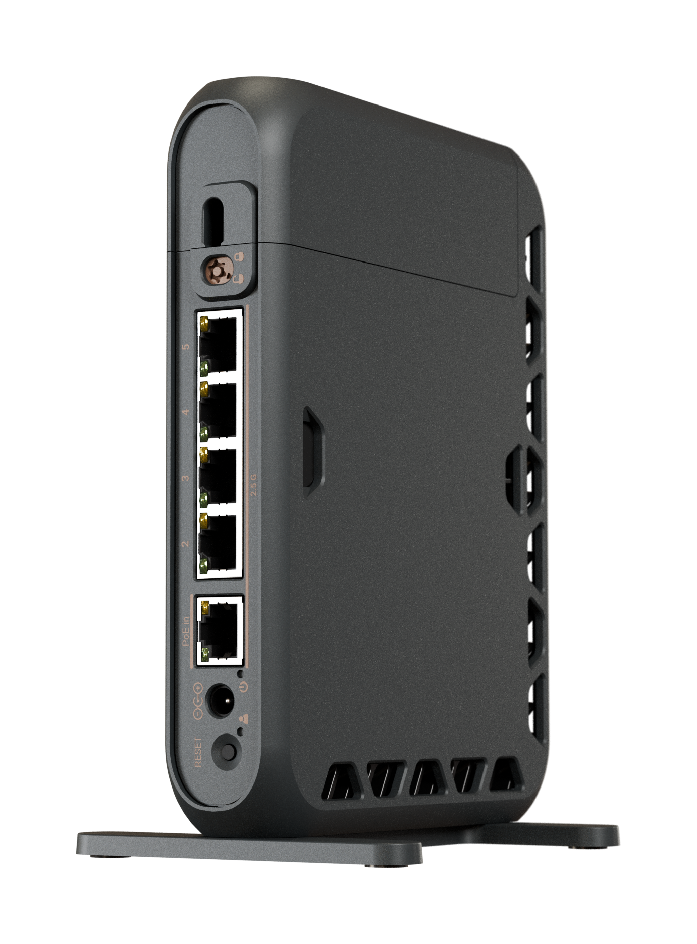 MikroTik hAP be³ Media | Wi-Fi 7 Tri-Band Router with 5x 2.5G Ethernet