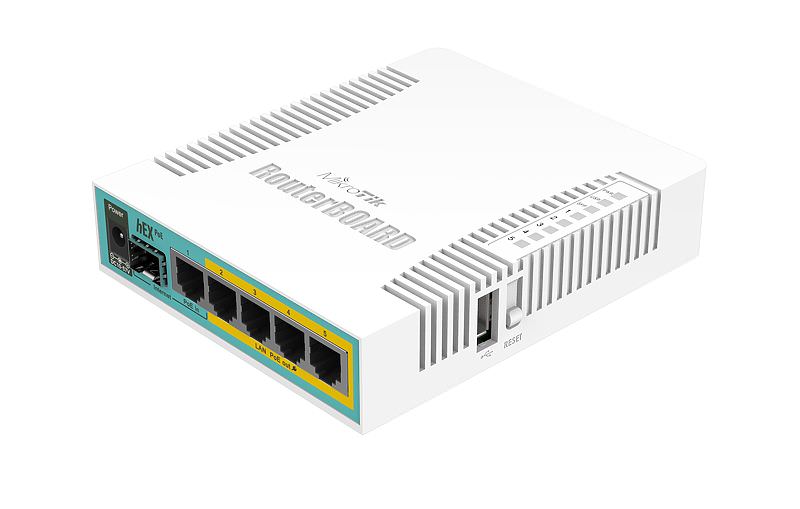 Epik Router MikroTik hEX PoE – Gigabit Ethernet Router with PoE for SOHO and SMB