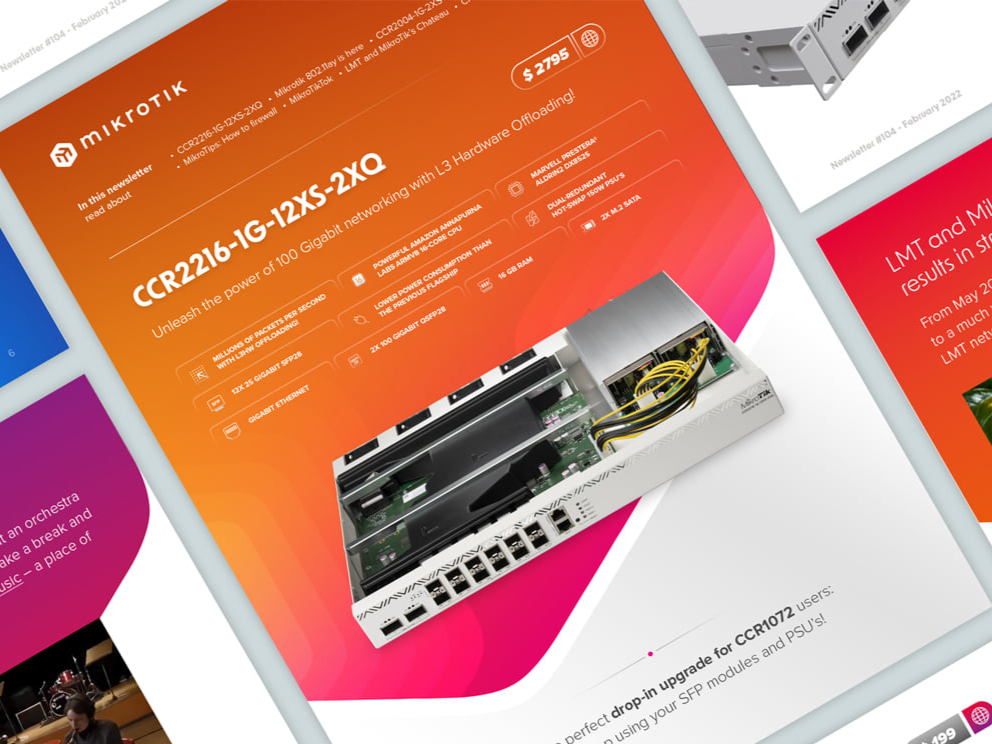 The first equipment launch from MikroTik in 2022!